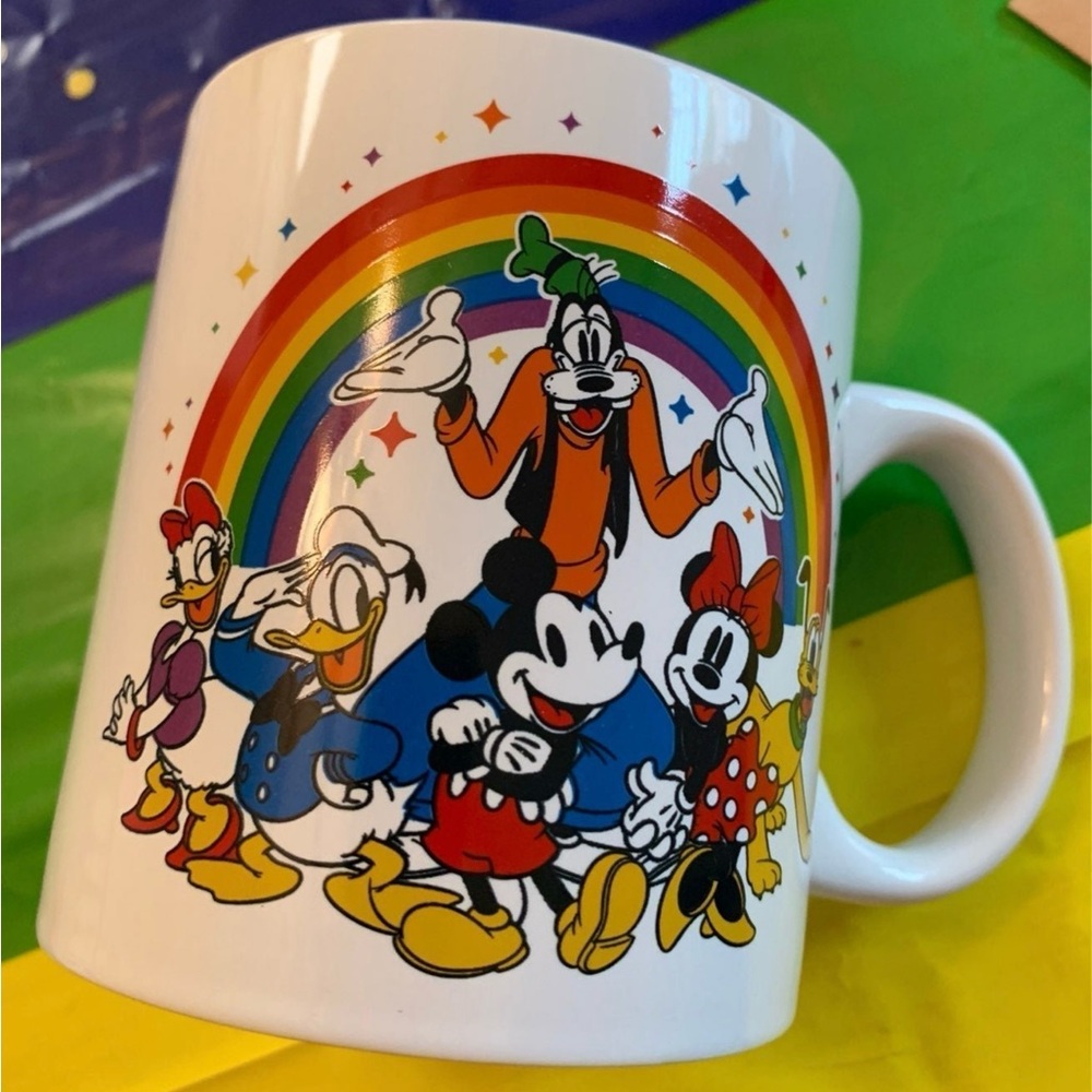 Disney Pride Mug Rainbow Disney Collection